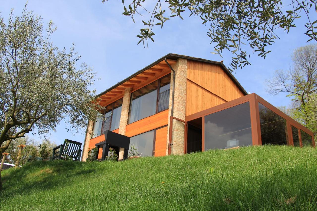 Chalet Dolce Colle Volpago del Montello Bagian luar foto