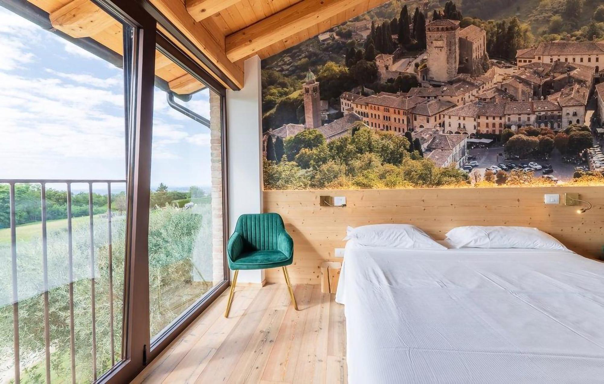 Chalet Dolce Colle Volpago del Montello Bagian luar foto
