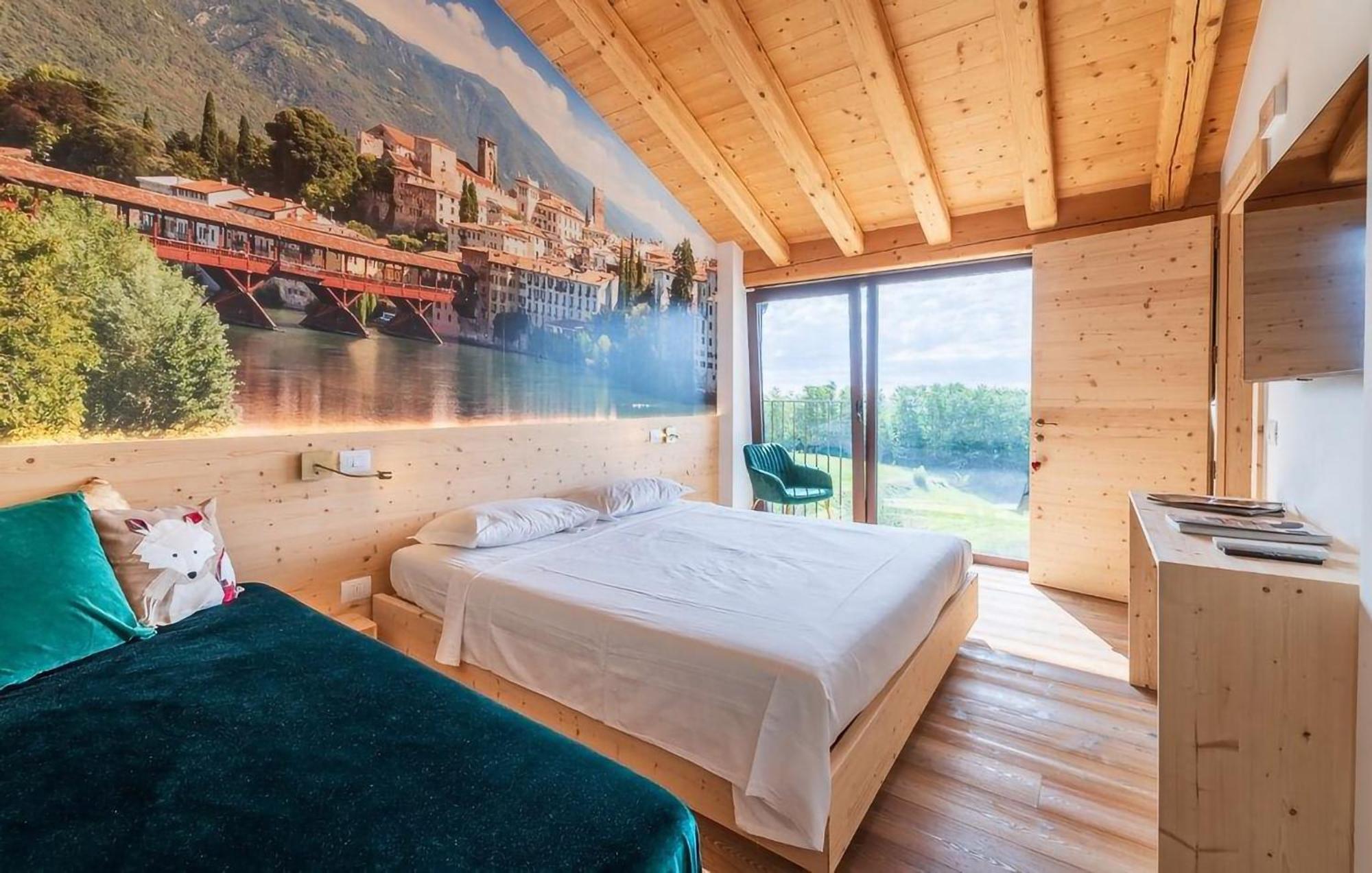 Chalet Dolce Colle Volpago del Montello Bagian luar foto