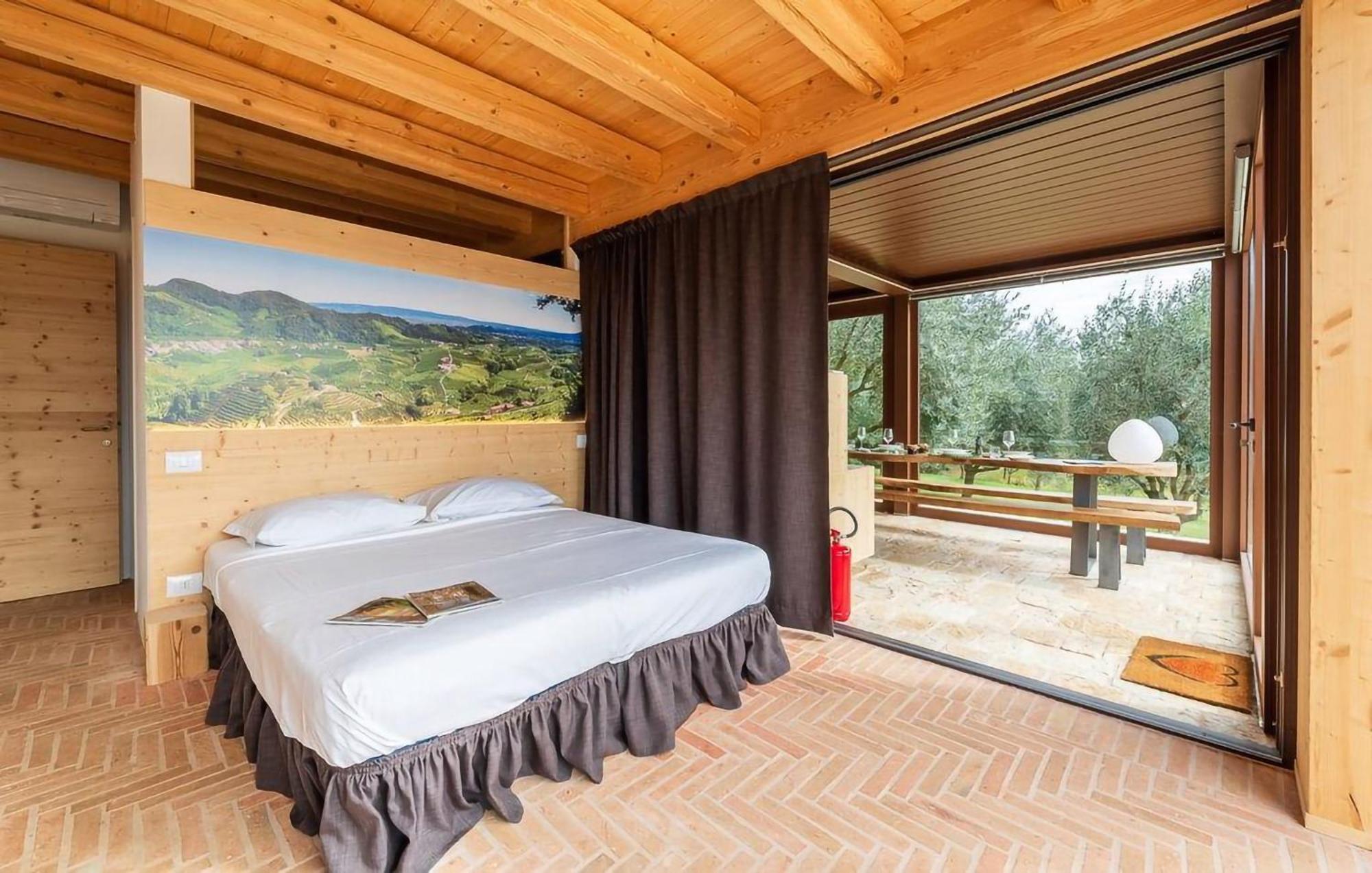 Chalet Dolce Colle Volpago del Montello Bagian luar foto