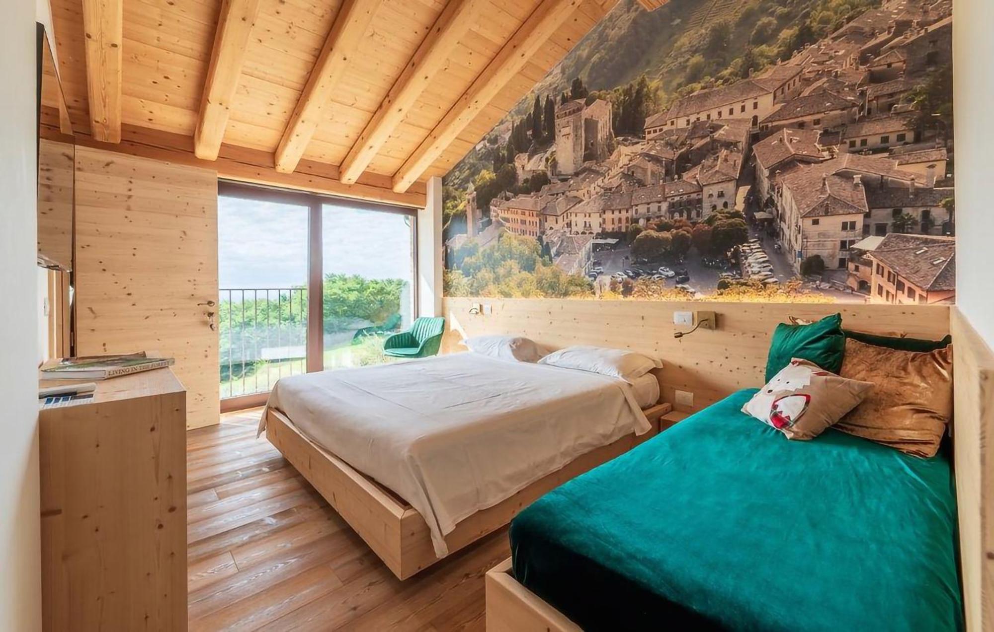 Chalet Dolce Colle Volpago del Montello Bagian luar foto