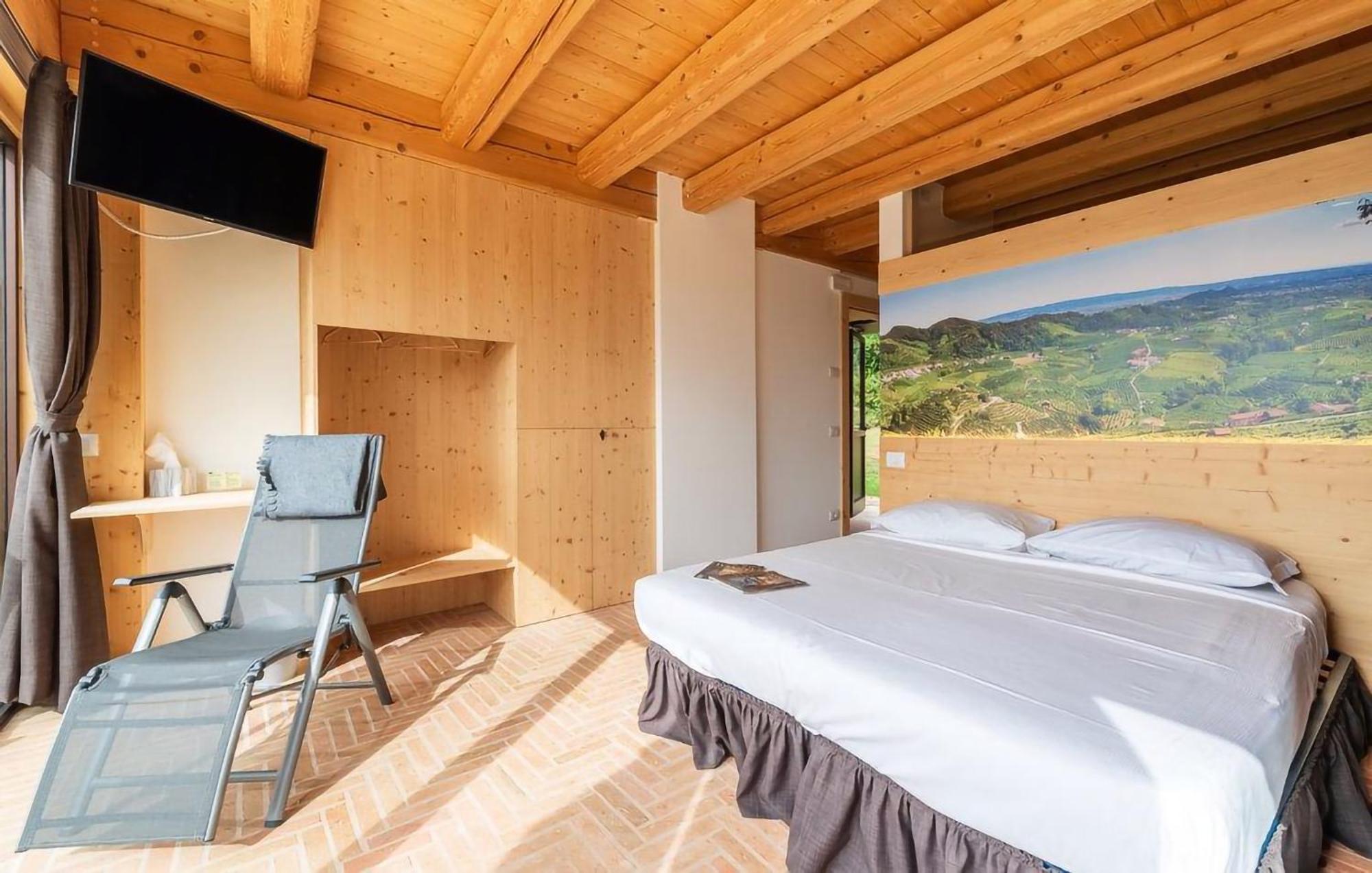 Chalet Dolce Colle Volpago del Montello Bagian luar foto